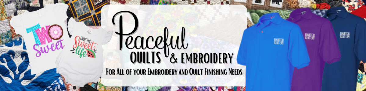 Quilts by Amy Martin of Peaceful Quilts located in Lafayette Indiana